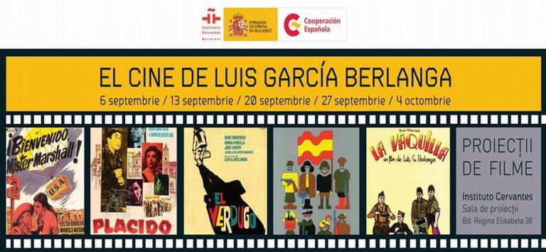 Portret de regizor: Luis Garcia Berlanga + afise de film spaniol din anii ’50-‘70