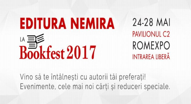 6 noutati de la Editura Nemira, pentru Bookfest 2017