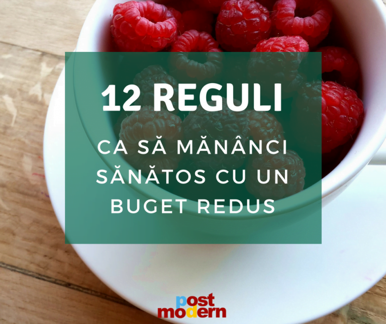 Cum mananc sanatos cu un buget redus