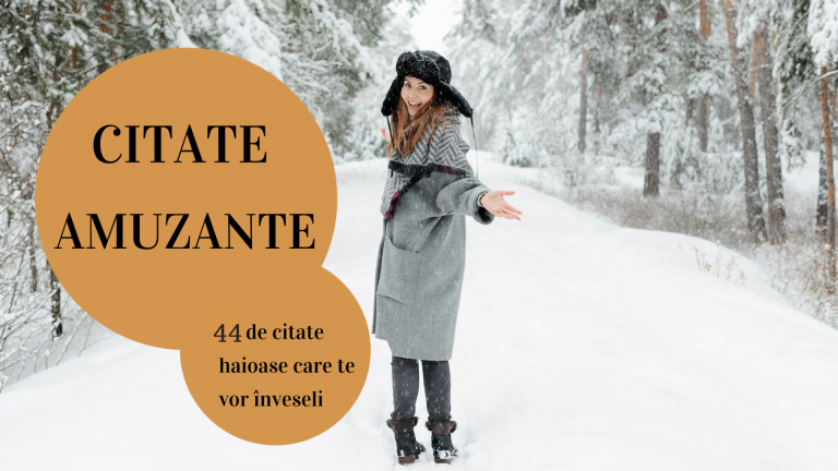 Citate amuzante – 44 de citate haioase care te vor înveseli
