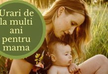 Urări de la multi ani pentru mama