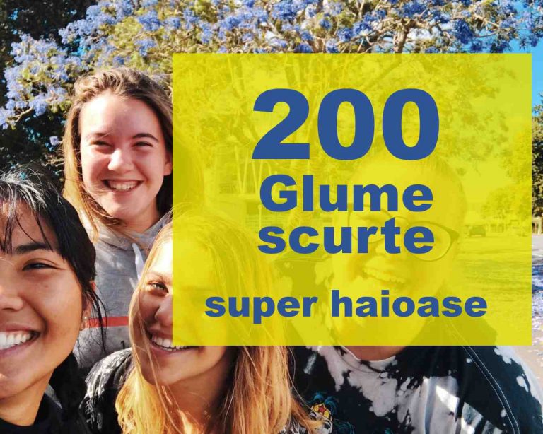 Bancuri scurte – Peste 200 glume scurte ca să râzi și să te relaxezi