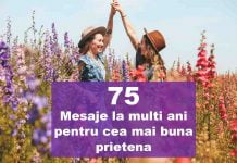 mesaje de la multi ani pentru cea mai buna prietena
