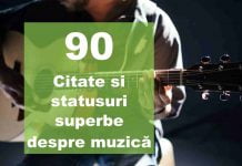 citate si statusuri despre muzica