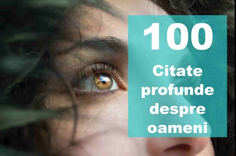 100 Citate despre oameni și natura umană