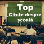 top citate despre școală