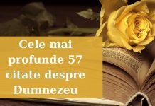 Cele mai profunde 57 citate despre Dumnezeu