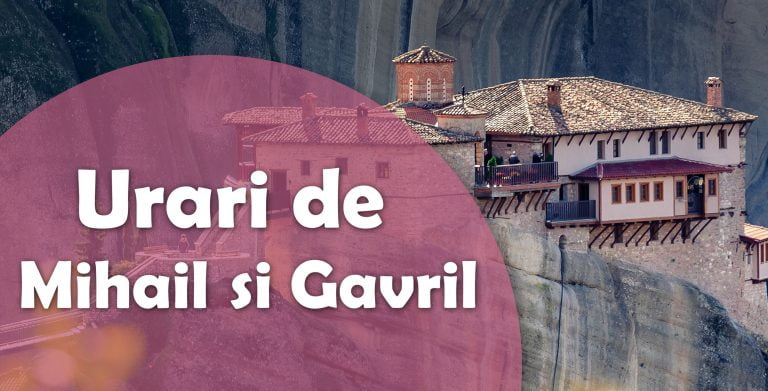 Cele mai frumoase urari de Sf Mihail si Gavril