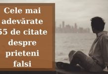 TOP 55 citate despre prieteni falsi și falsitate