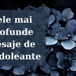 Cele mai profunde mesaje de condoleante