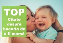 top citate despre bucuria de a fi mama