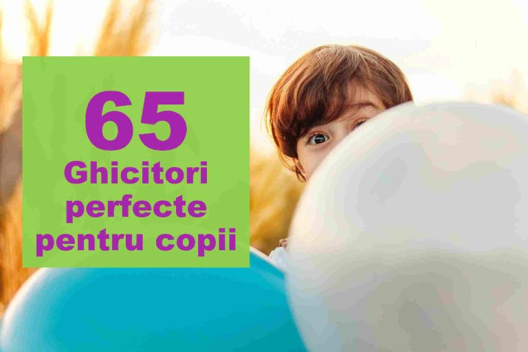 65 Ghicitori pentru copii pentru o distracție pe cinste :)