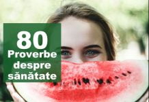 top proverbe de sanatate