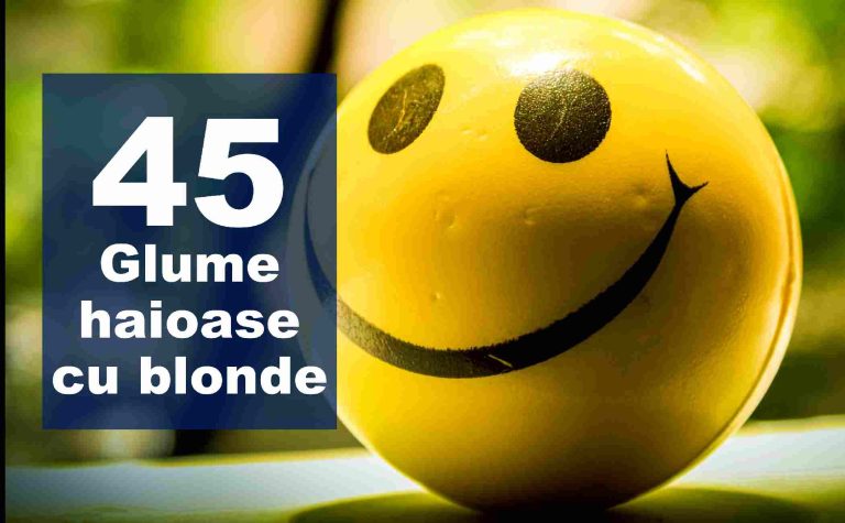 Bancuri cu blonde – Cele mai bune 45 bancuri cu blonde 😜