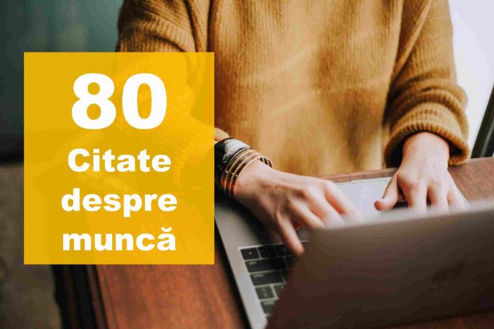 citate despre munca