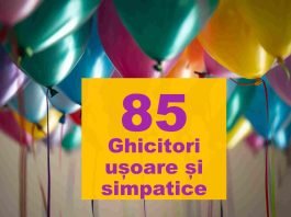 ghicitori usoare simple