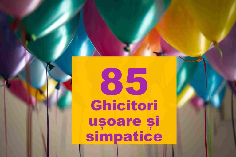 Ghicitori usoare – 85 ghicitori simple cu care să vă distrați