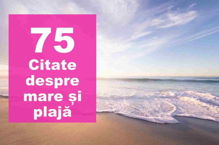 citate despre mare