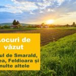 lacul de smarald cetatea rupea cetatea feldioara coloanele de bazalt