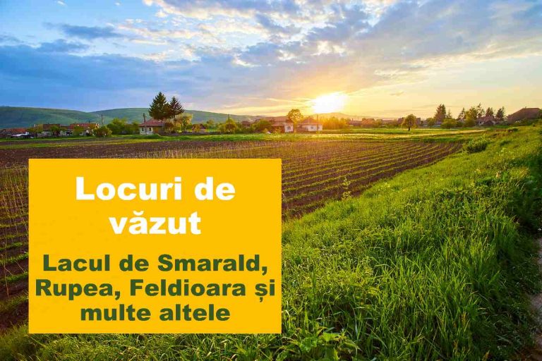 Lacul de Smarald, Cetatea Rupea, Cetatea Feldioara – locuri de văzut