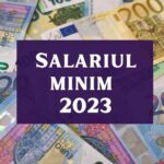 salariul minim pe economie 2023