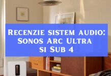 Recenzie soundbar Sonos Arc Ultra sonos subwoofer sub 4