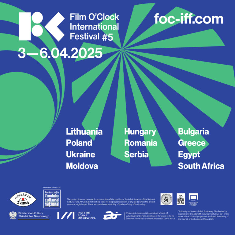 De mâine începe Film O’Clock International Festival #5 – Cinematografia aduce lumea împreună!