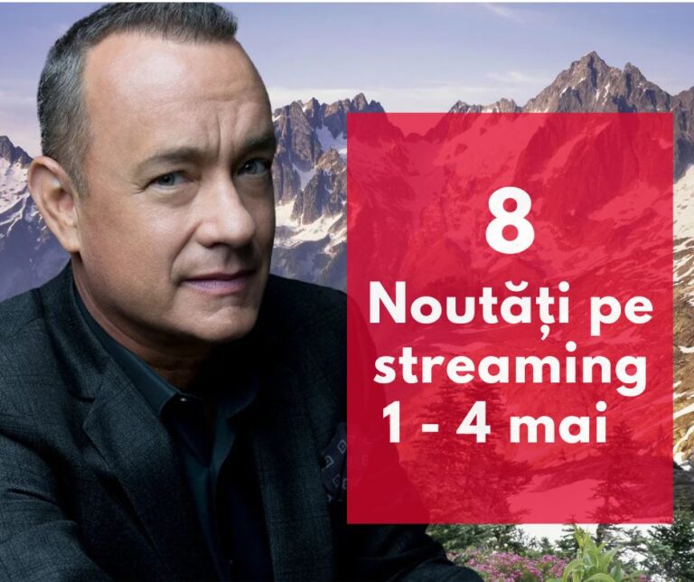 Ce e nou pe platformele de streaming în România – Weekendul 1–4 mai 2025