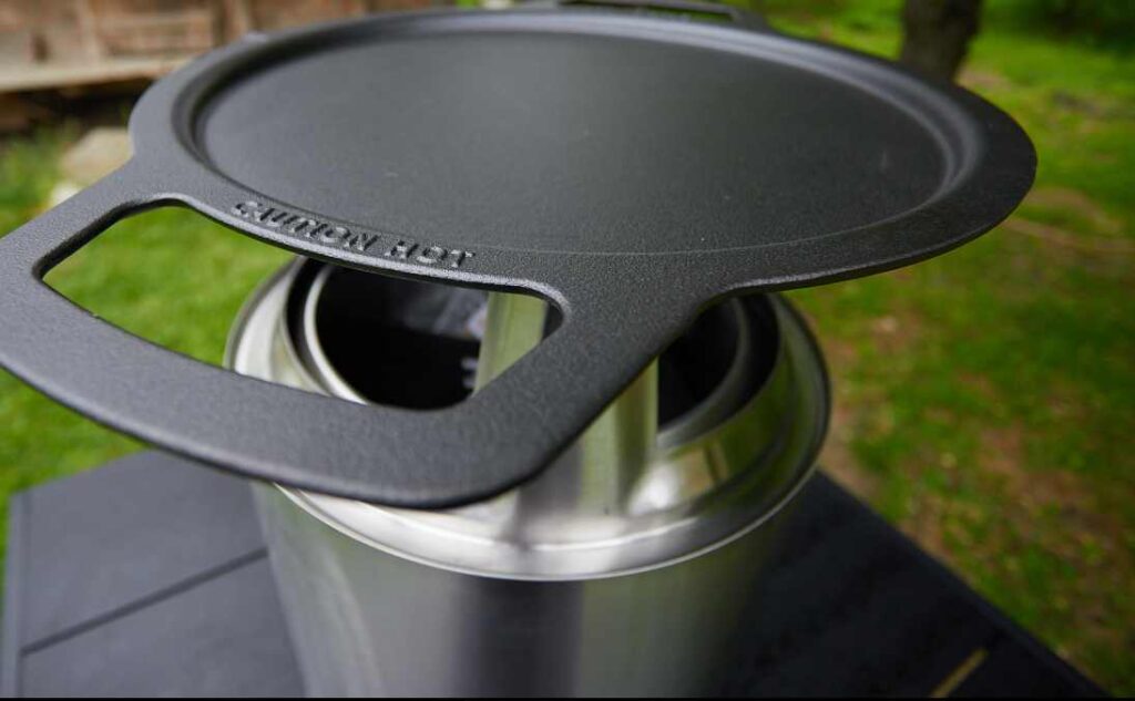 solo stove cu bonfire cast iron griddle