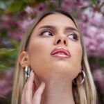 Beauty,Portrait,,With,Accent,On,Lips,And,Lip,Gloss,,Selective